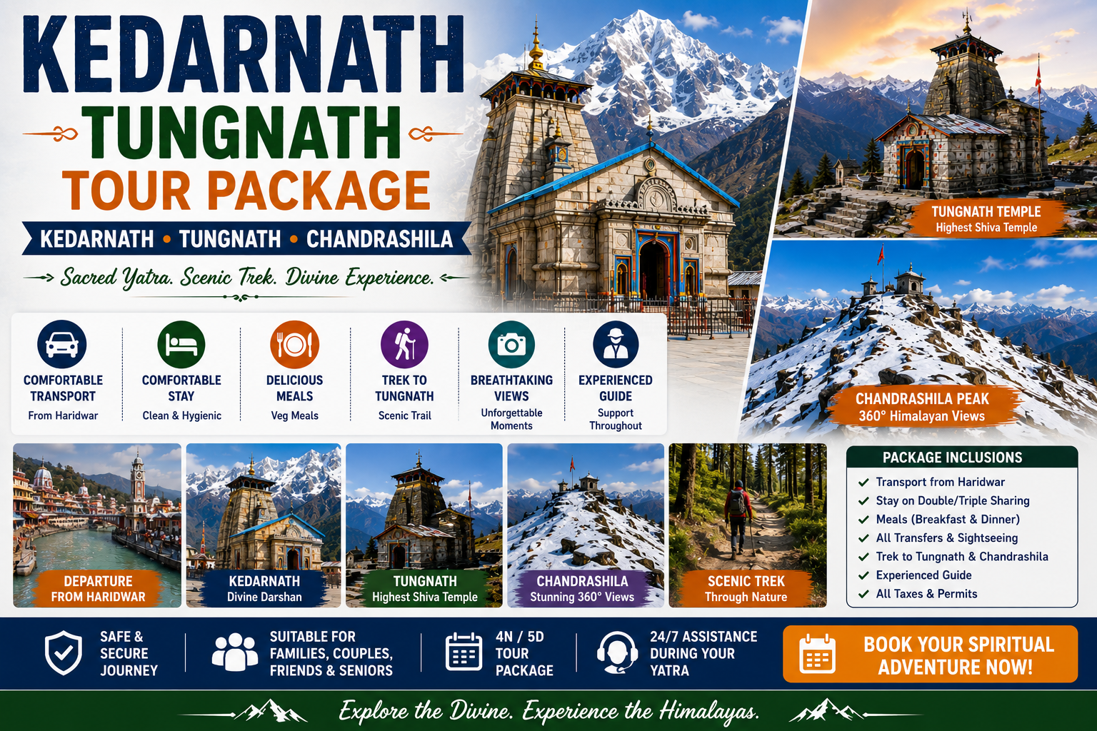 Kedarnath Tungnath Tour Package Kedarnath Tungnath Chandrashila